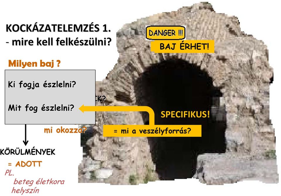 Mit fog észlelni? attól függ, mi okozza? BAJ ÉRHET!
