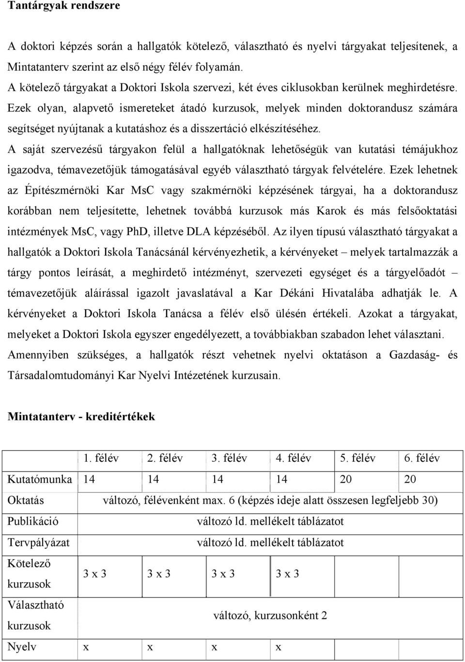 Ezek olyan, alapvető ismereteket átadó kurzusok, melyek minden doktorandusz számára segítséget nyújtanak a kutatáshoz és a disszertáció elkészítéséhez.