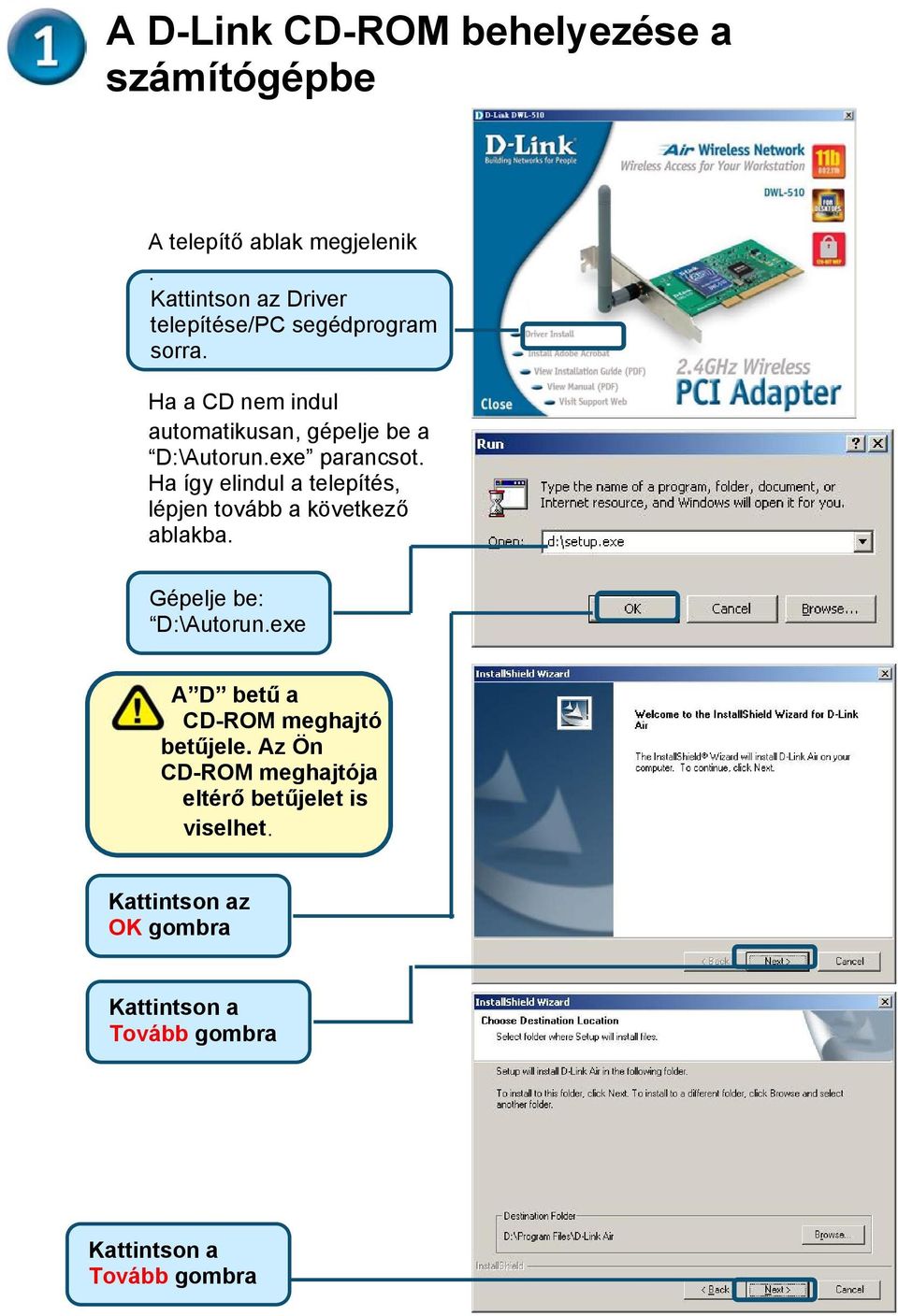 DWL-510 2,4GHz Vezeték nélküli PCI adapter - PDF Ingyenes letöltés