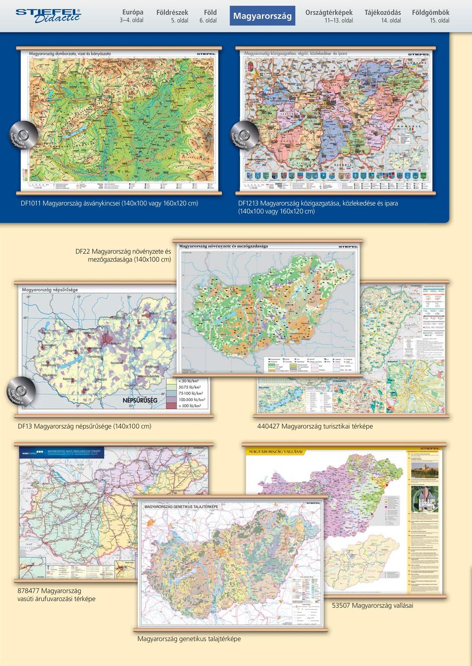 ipara (140x100 vagy 160x120 cm) DF22 Magyarország növényzete és mezőgazdasága (140x100 cm) DF13 Magyarország