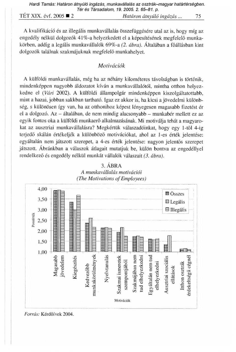 munkavállalók 69%-a (2. ábra). Általában a főállásban kint dolgozók találnak szakmájuknak megfelel ő munkahelyet.