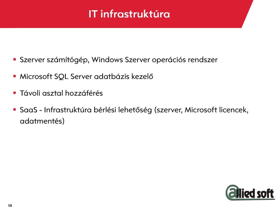 kezelő Távoli asztal hozzáférés SaaS - Infrastruktúra