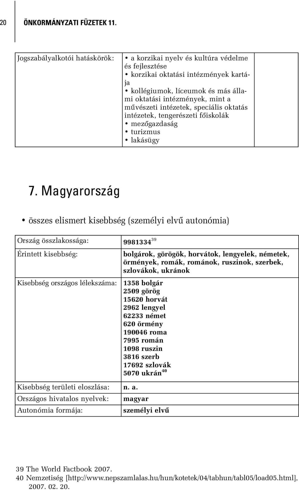 intézetek, speciális oktatás intézetek, tengerészeti fõiskolák mezõgazdaság turizmus lakásügy 7.
