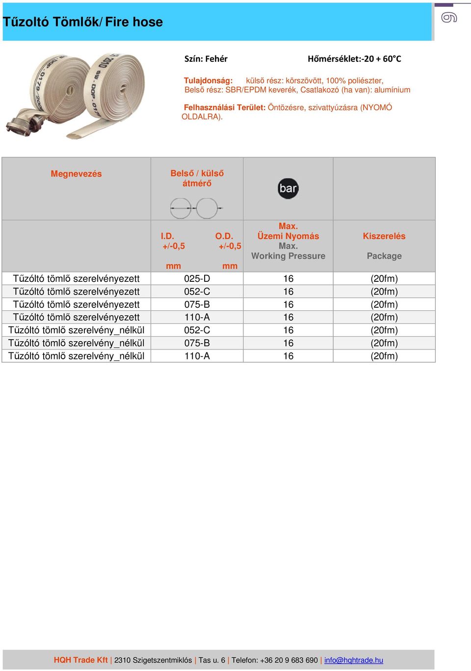 Tartalomjegyzék. KIEGÉSZÍTŐ TÖMLŐK Hőálló Elszívó Tömlő / Air Ducting-Hight  Temperature - PDF Free Download