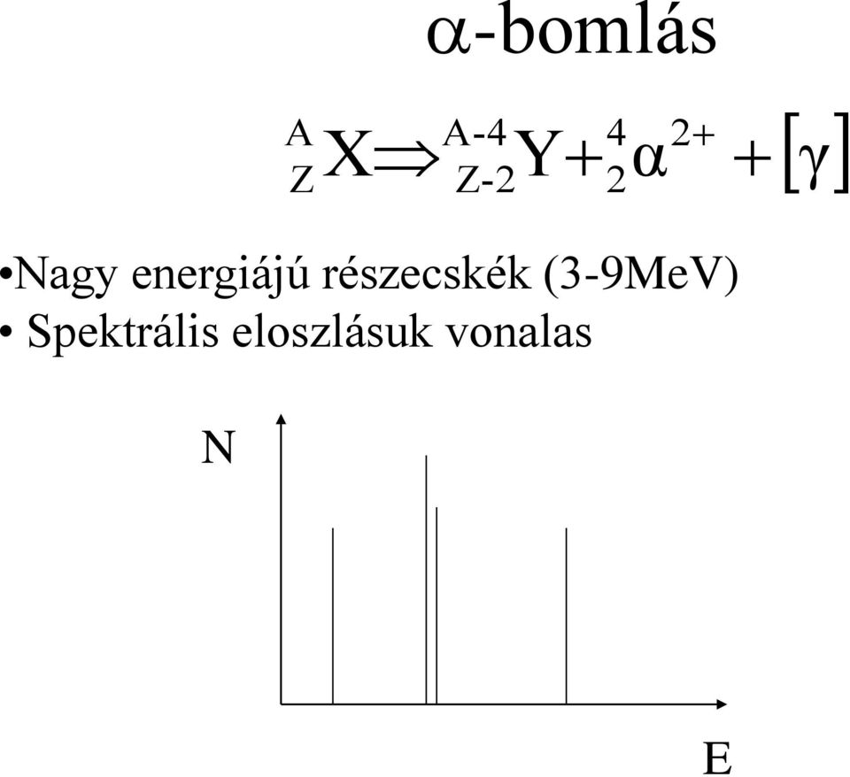 részecskék (3-9MeV)