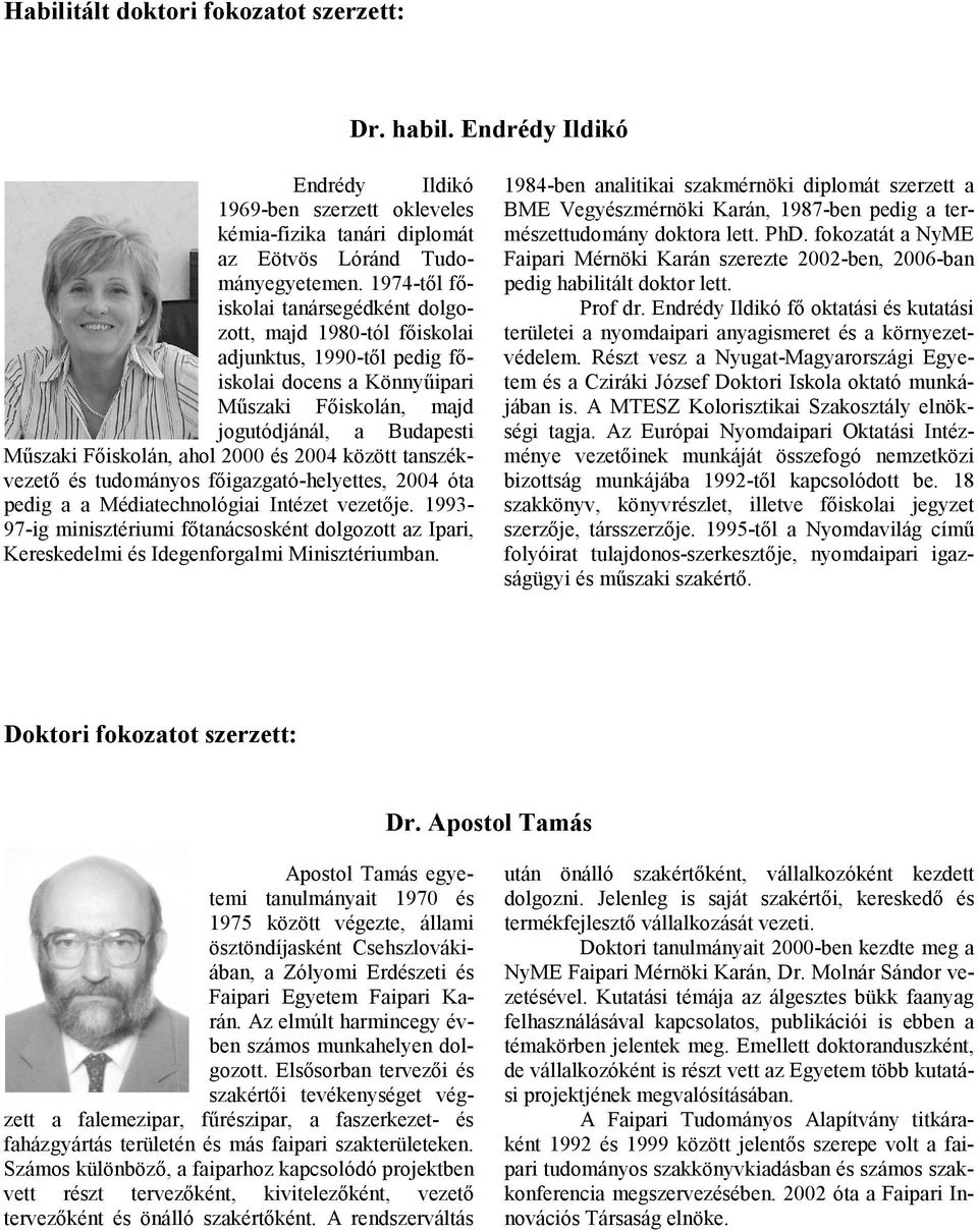 2000 és 2004 között tanszékvezető és tudományos főigazgató-helyettes, 2004 óta pedig a a Médiatechnológiai Intézet vezetője.