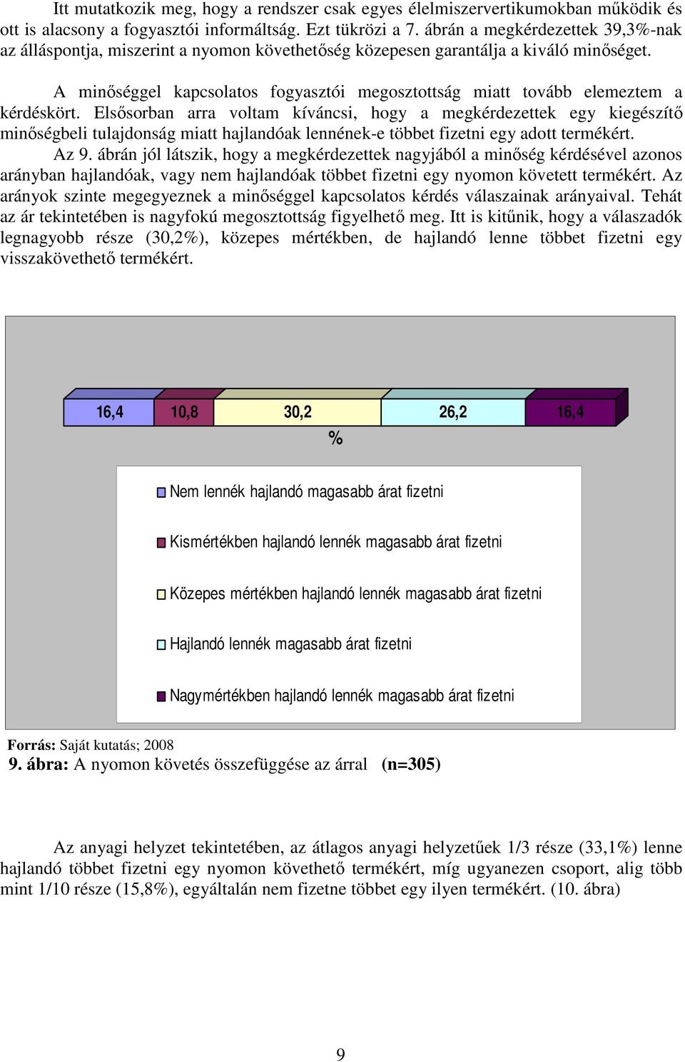 A minőséggel kapcsolatos fogyasztói megosztottság miatt tovább elemeztem a kérdéskört.