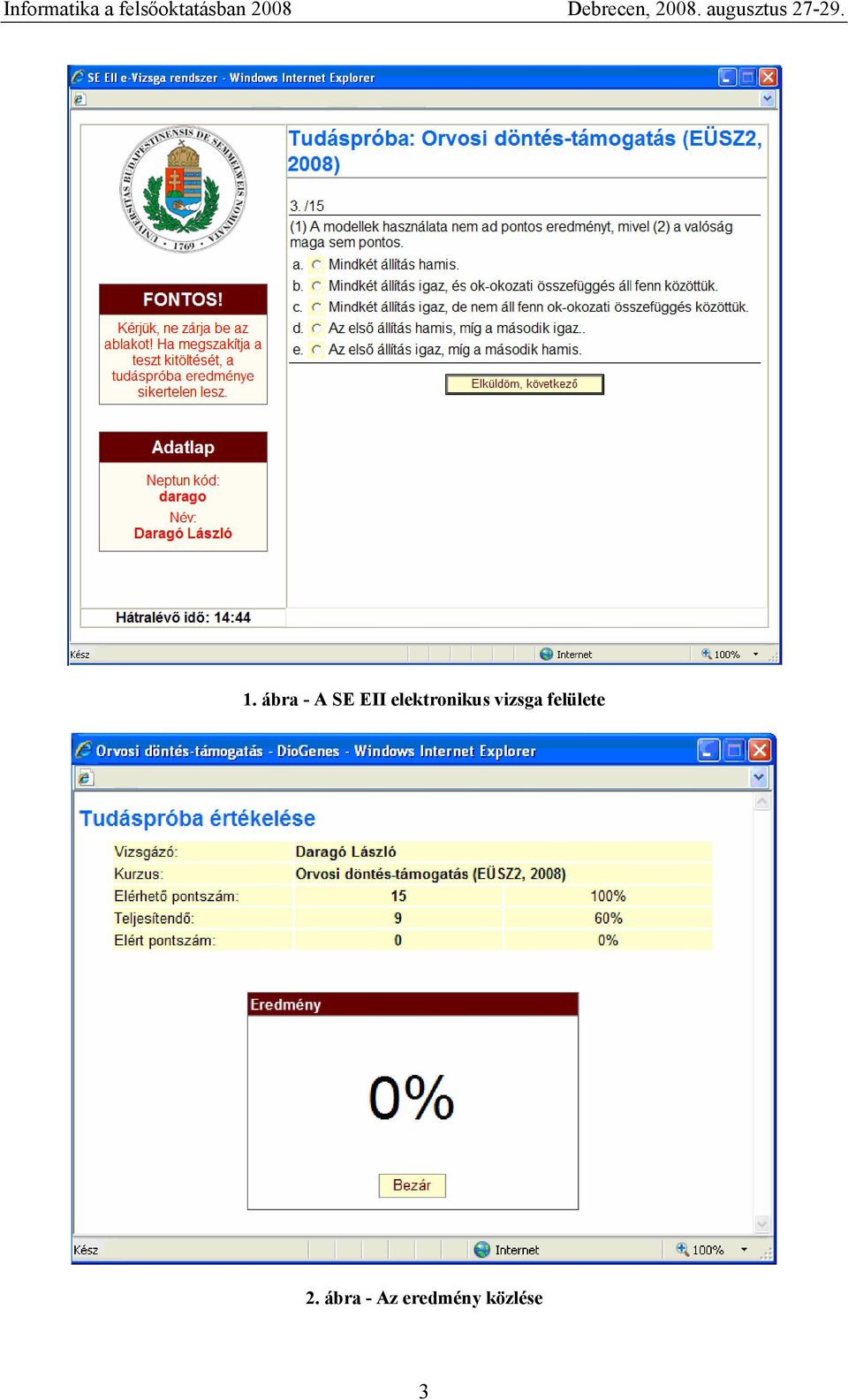 vizsga felülete.