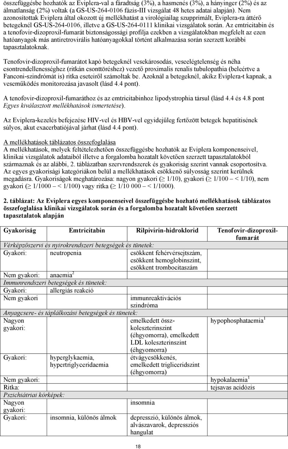 Az emtricitabin és a tenofovir-dizoproxil-fumarát biztonságossági profilja ezekben a vizsgálatokban megfelelt az ezen hatóanyagok más antiretrovirális hatóanyagokkal történt alkalmazása során