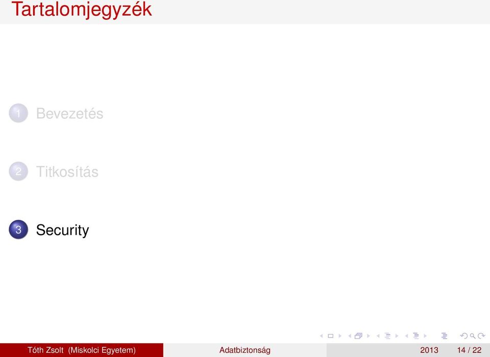 Security Tóth Zsolt