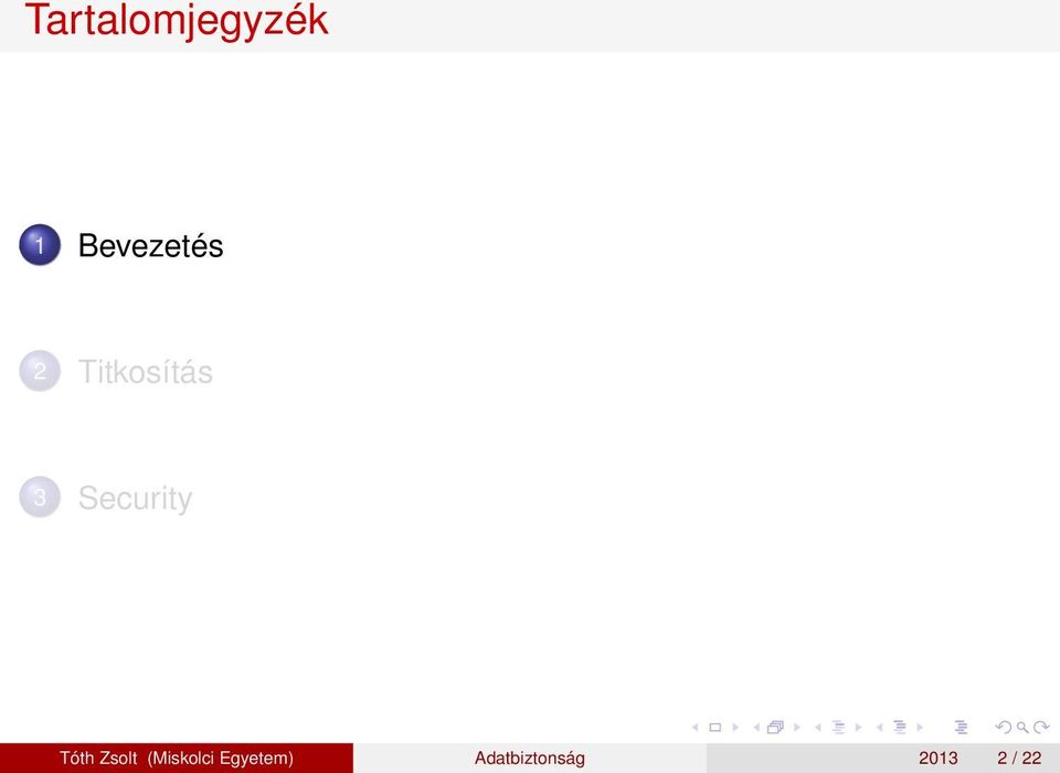 Security Tóth Zsolt