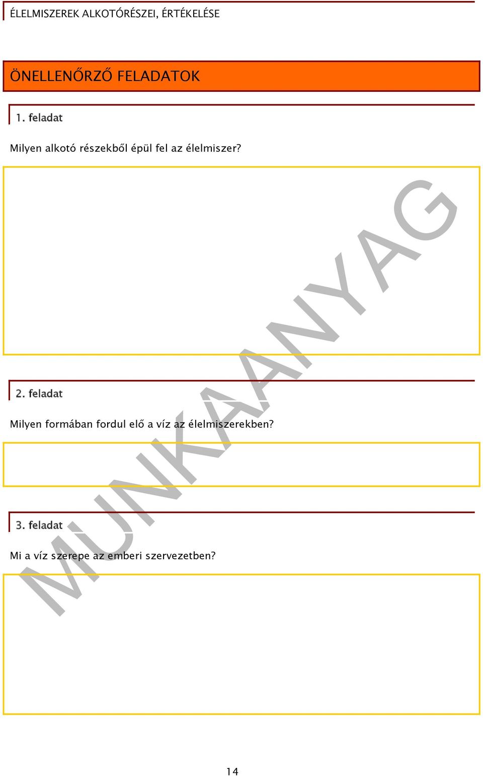élelmiszer? 2.