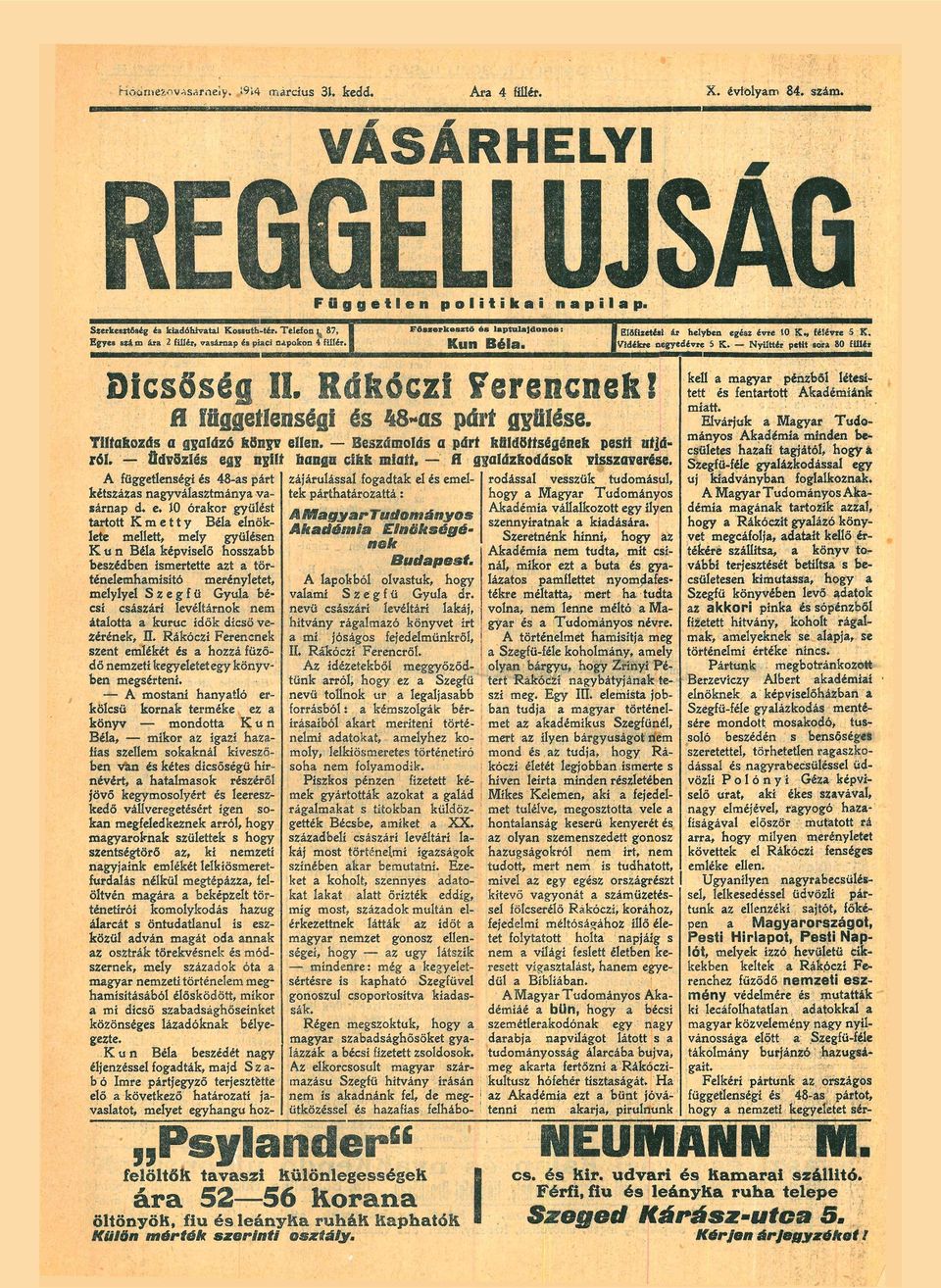 Ferencnek?
