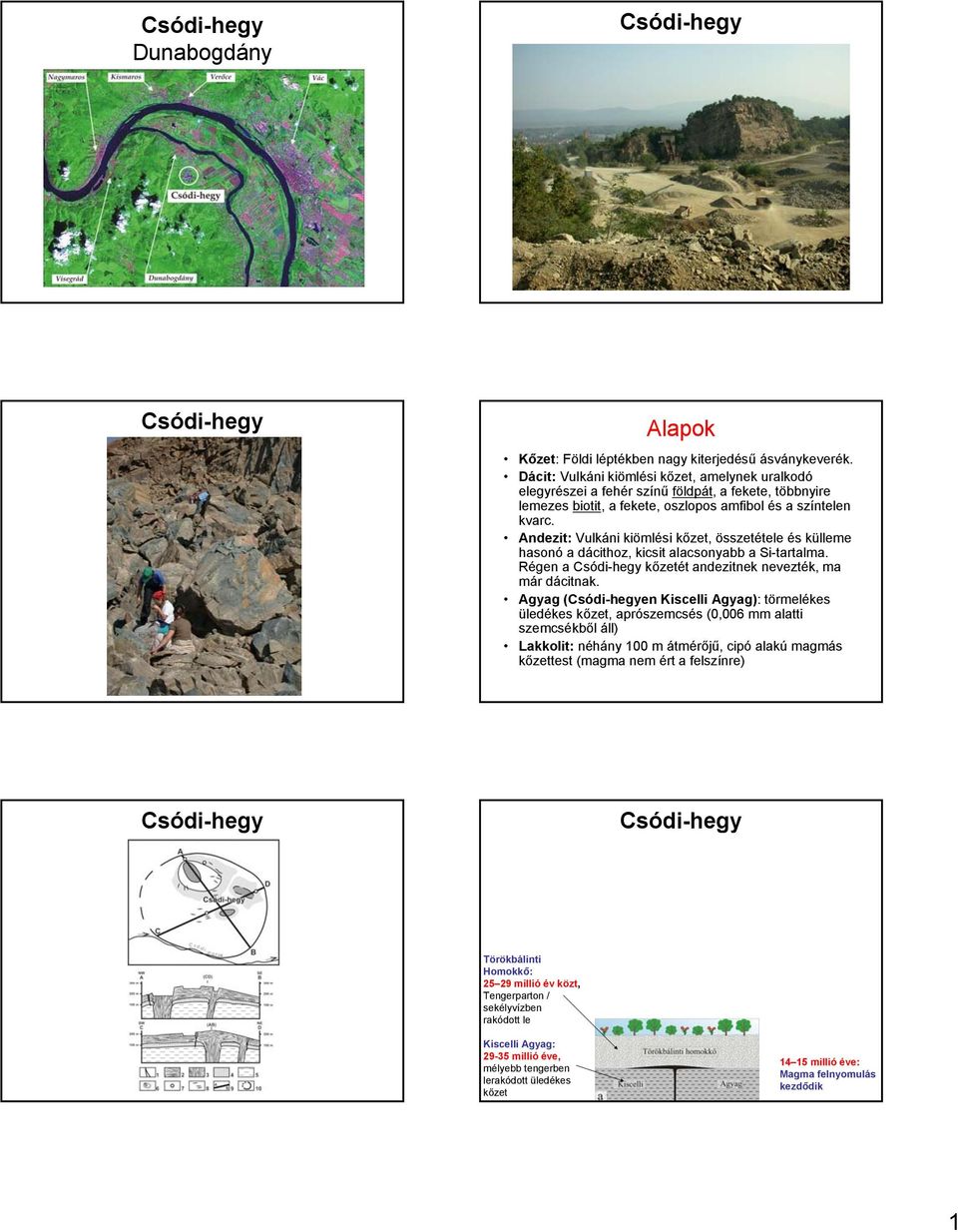 Törökbálinti Homokkő: millió év közt, Tengerparton / sekélyvízben rakódott  le - PDF Ingyenes letöltés