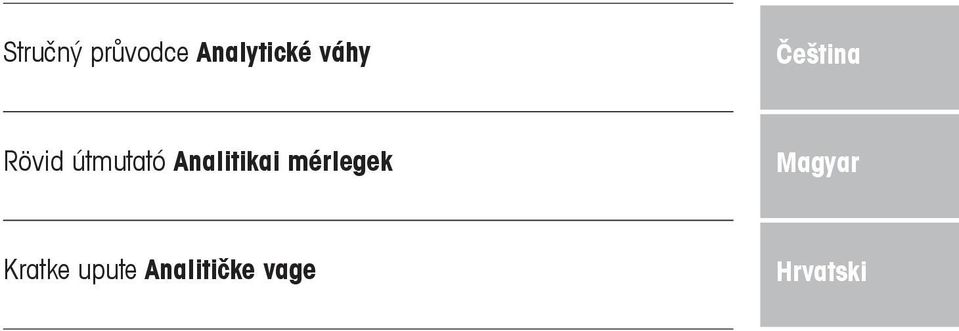 Analitikai mérlegek Magyar