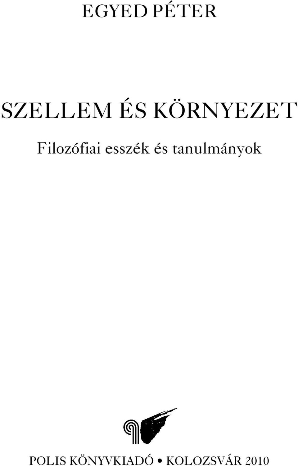 esszék és tanulmányok
