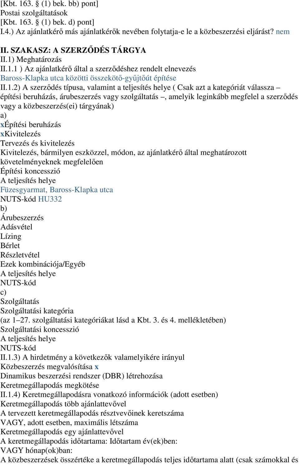 Meghatározás II.1.