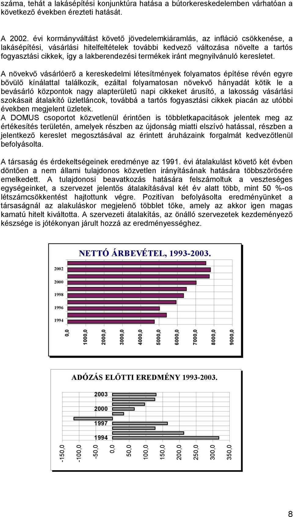 termékek iránt megnyilvánuló keresletet.