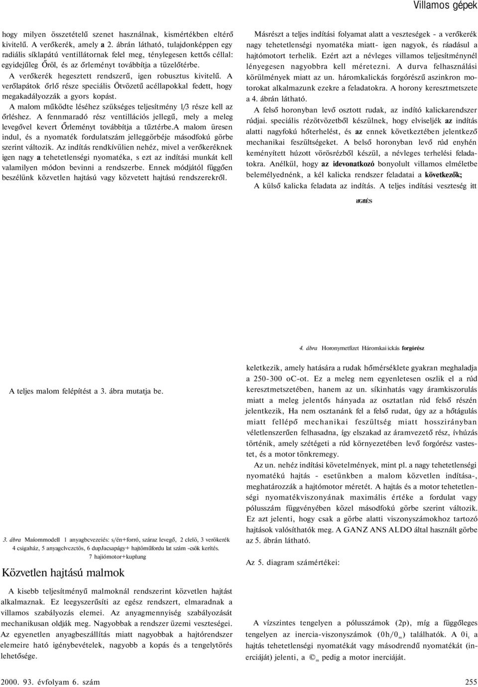 A verőkerék hegesztett rendszerű, igen robusztus kivitelű. A verőlapátok őrlő része speciális Ötvözetű acéllapokkal fedett, hogy megakadályozzák a gyors kopást.