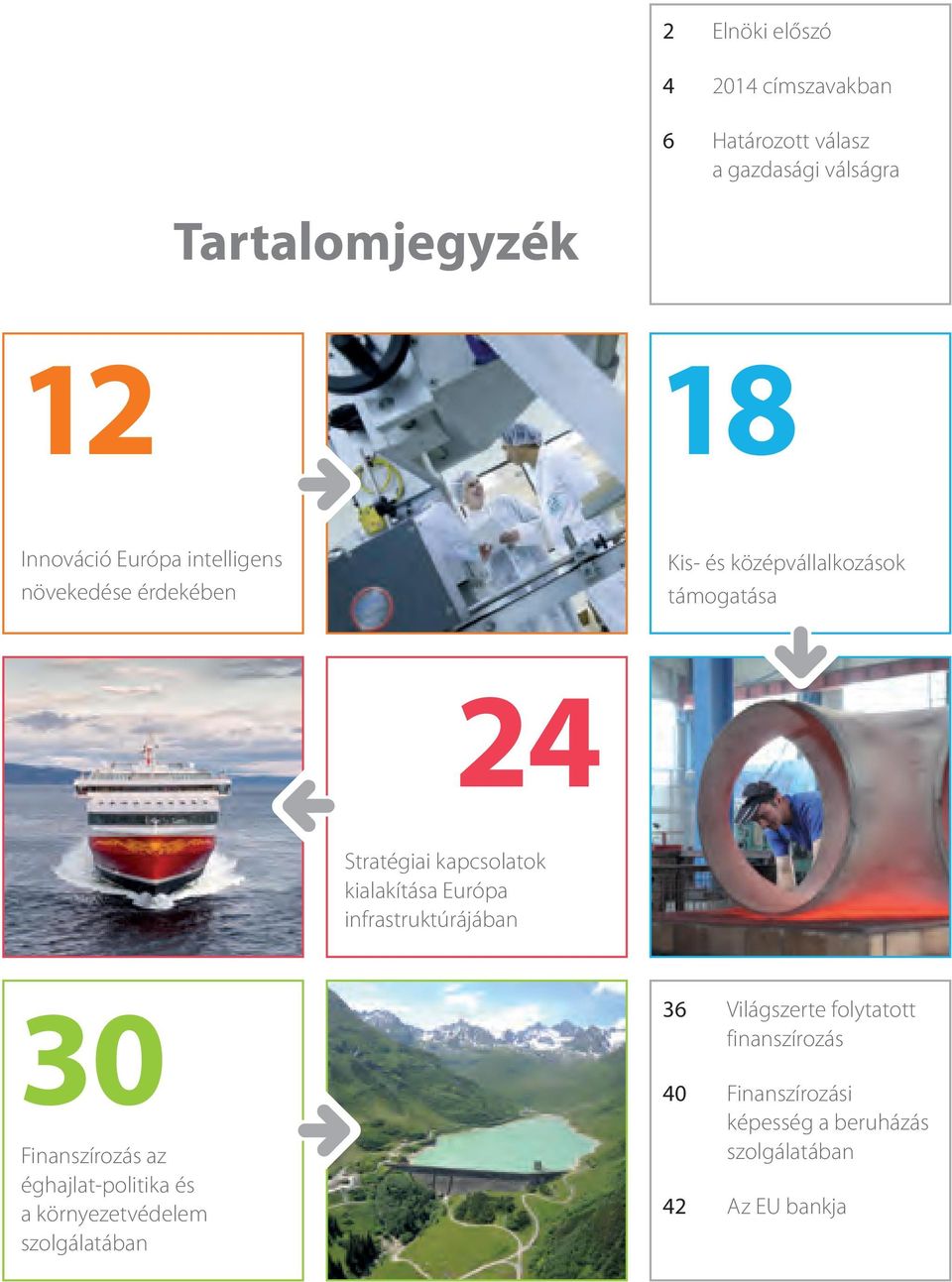 kialakítása Európa infrastruktúrájában 30 Finanszírozás az éghajlat politika és a környezetvédelem