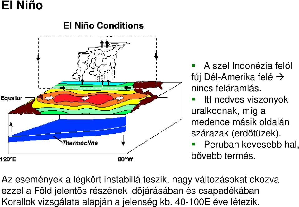 Peruban kevesebb hal, bővebb termés.