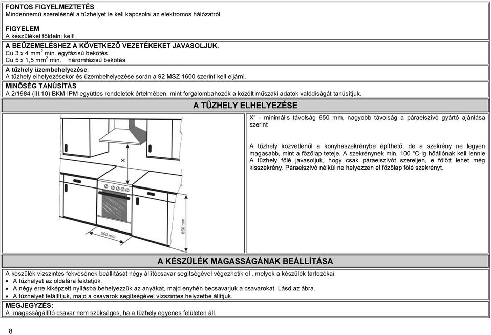 NÉHÁNY HASZNOS ÉS FONTOS INFORMÁCIÓ A TŰZHELY VEZÉRLŐPANELJE - PDF Free  Download