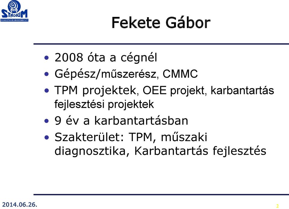 fejlesztési projektek 9 év a karbantartásban