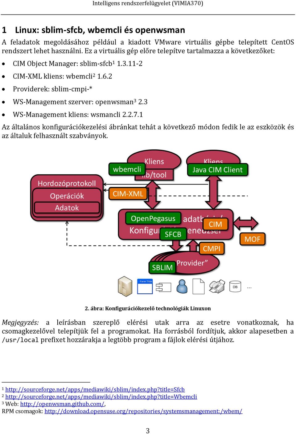 3 WS-Management kliens: wsmancli 2.