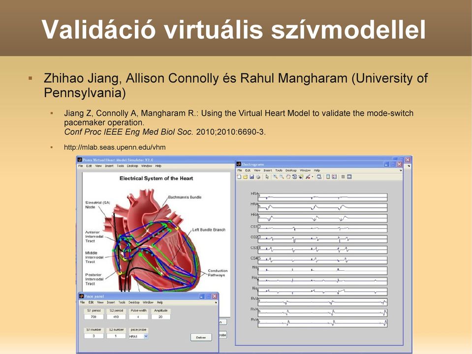 : Using the Virtual Heart Model to validate the mode-switch pacemaker