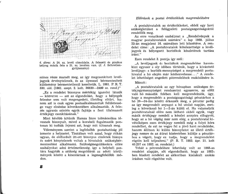 (1861. szept. 2. kelt. 36830 2499 sz. rend.