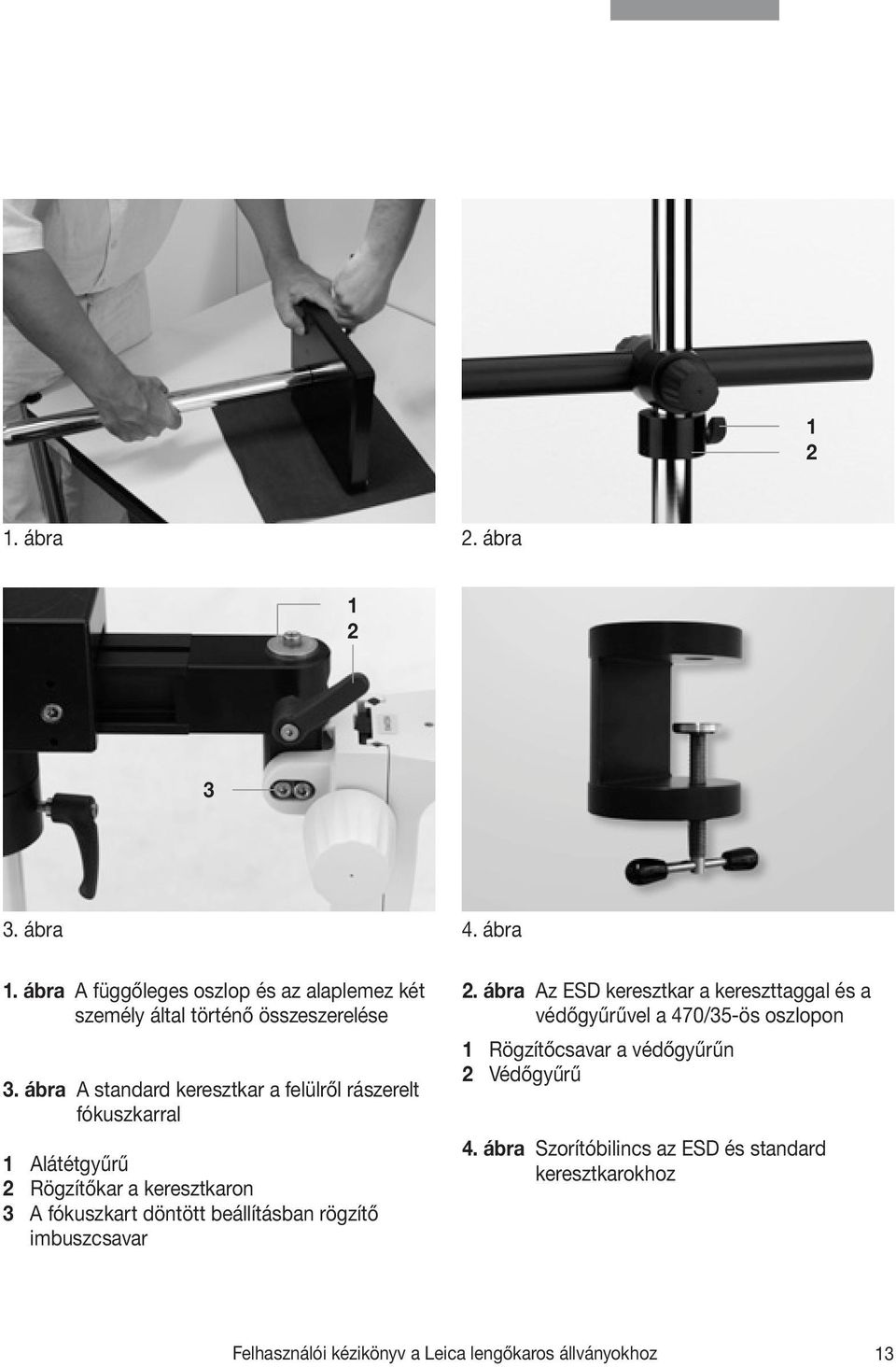 beállításban rögzítő imbuszcsavar 4. ábra 2.