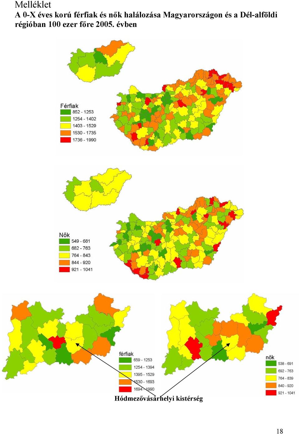 Dél-alföldi régióban 100 ezer főre