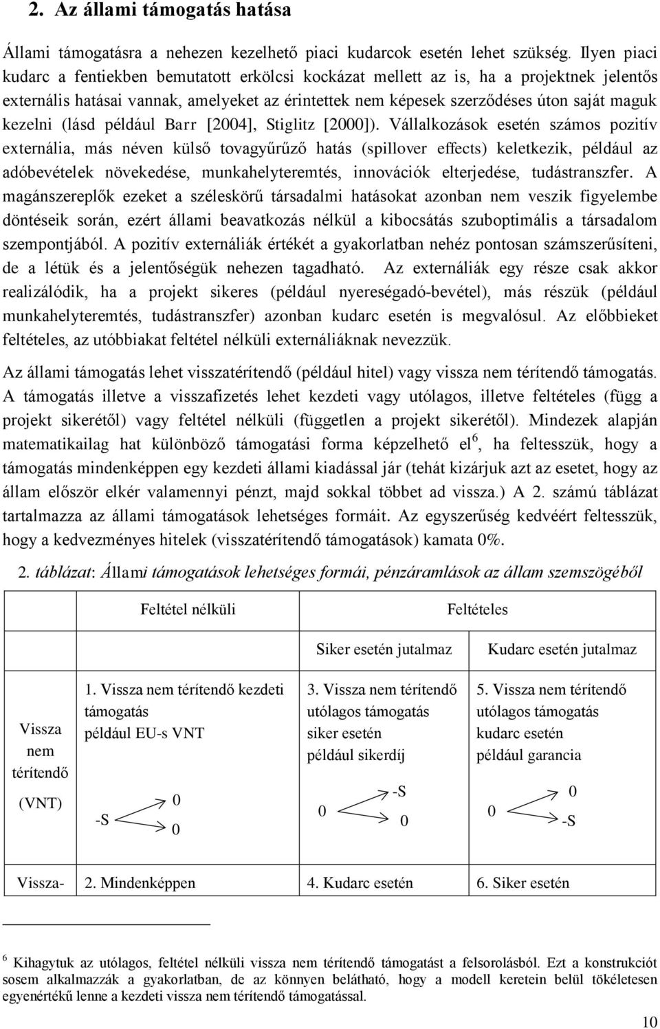 kezelni (lásd például Barr [2004], Stiglitz [2000]).