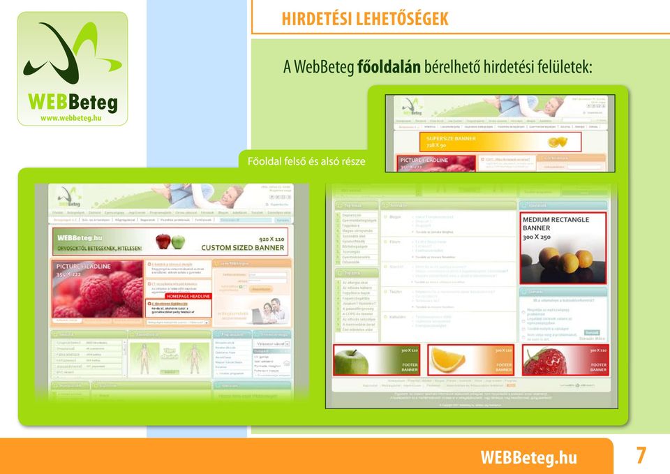 bérelhető hirdetési
