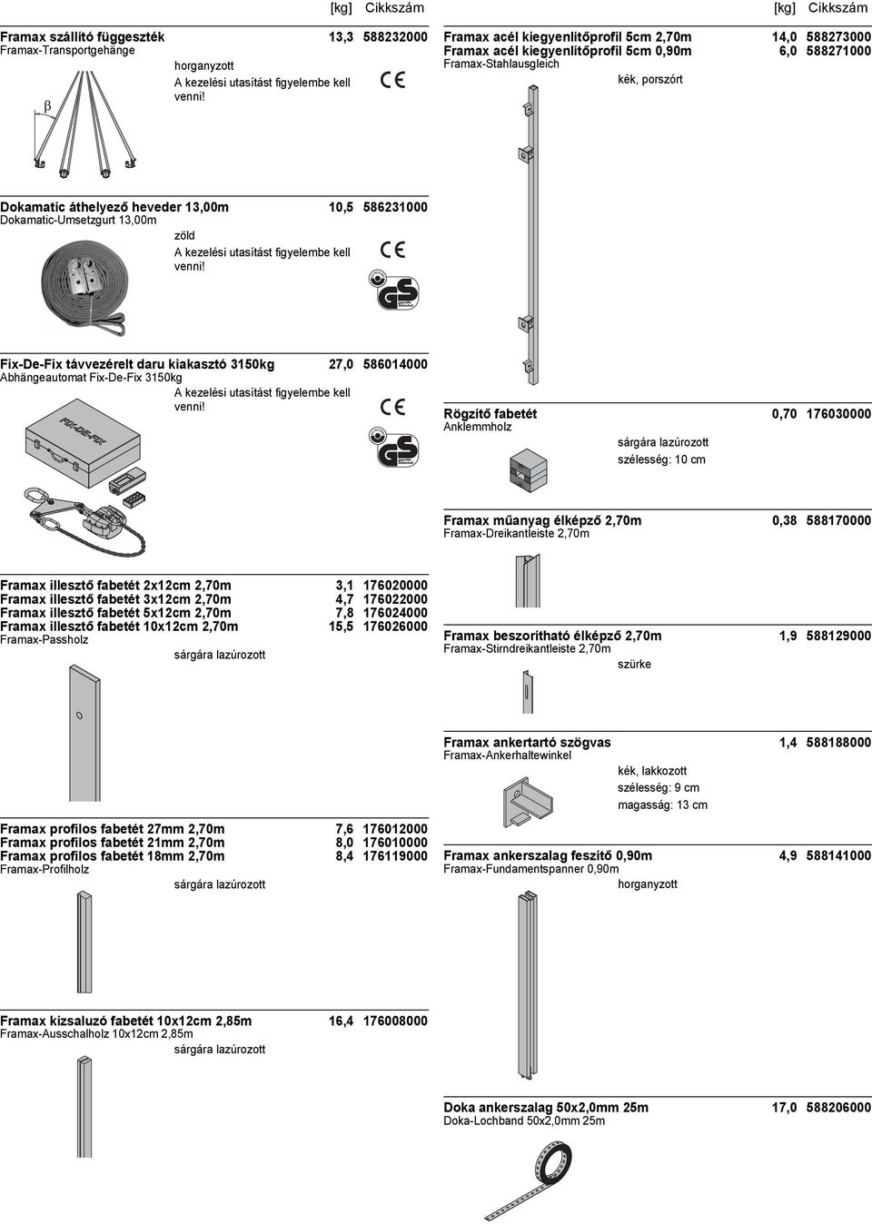 Framax csuklós belső sarok I 2,70m 102, Framax csuklós belső sarok I 0,90m  38, Framax-Scharnierecke I kék, porszórt - PDF Ingyenes letöltés