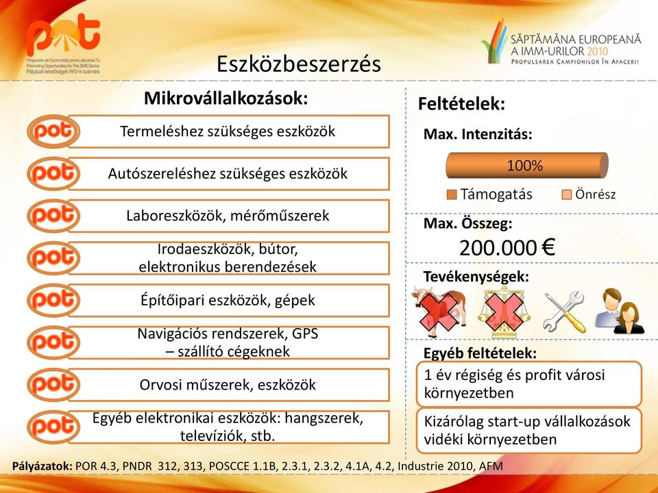 eszközök, gépek Navigációs rendszerek, GPS szállító cégeknek Orvosi műszerek, eszközök Egyéb elektronikai eszközök: hangszerek, televíziók,