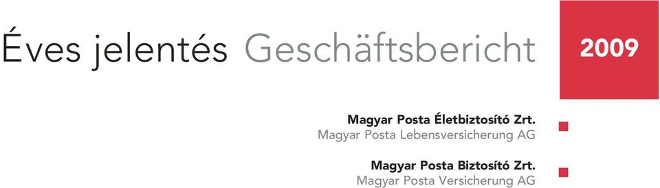 Magyar Posta Lebensversicherung AG