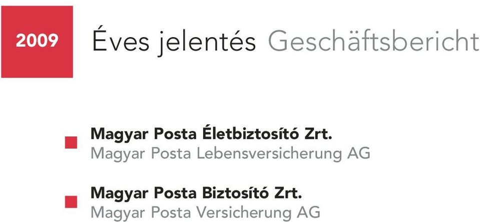 Magyar Posta Lebensversicherung AG