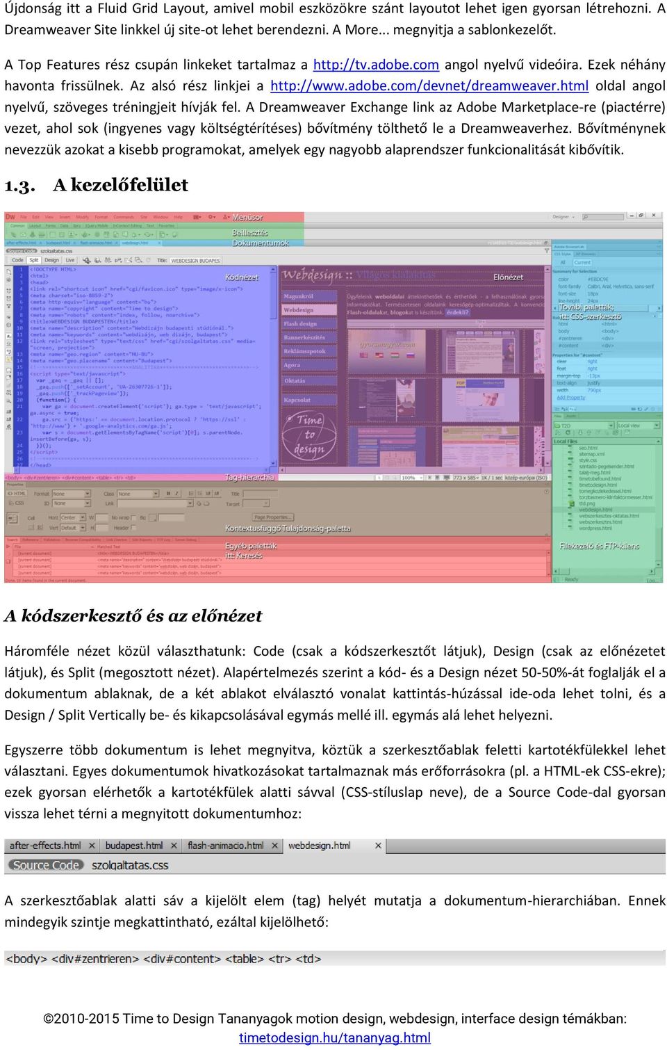 Adobe Dreamweaver CS6 A piacvezető weblap-szerkesztő - PDF Ingyenes letöltés