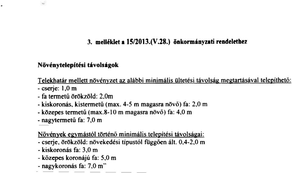 4-5 m "'8P" DGv6) fa: 2.0 m - t6zepcs termet6 (max.8-io m m8gaga n6v6) fa: 4,0 m - nal)'term~ fa: 7.