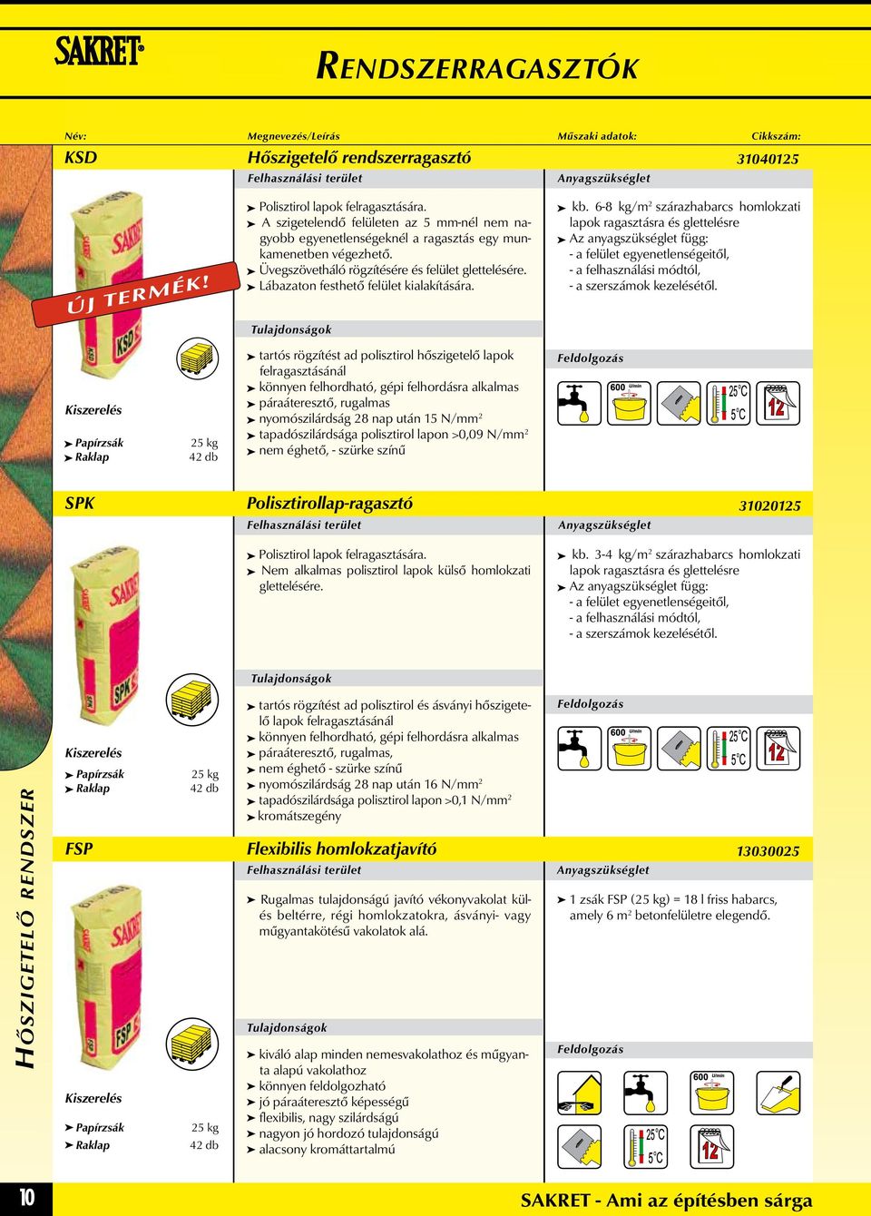 Lábazaton festhető felület kialakítására. Tulajdonságok kb.