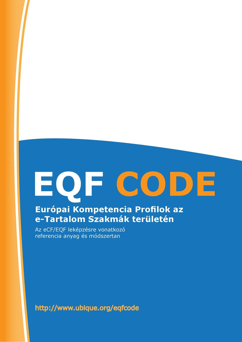 ecf/eqf leképzésre vonatkozó referencia