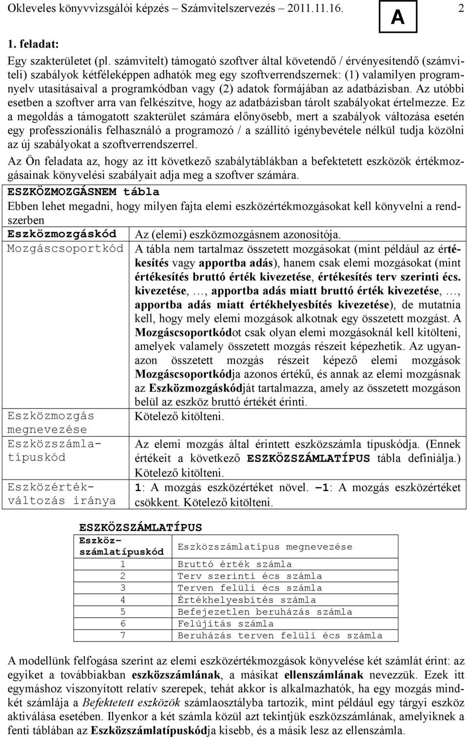 (2) adatok formájában az adatbázisban. z utóbbi esetben a szoftver arra van felkészítve, hogy az adatbázisban tárolt szabályokat értelmezze.