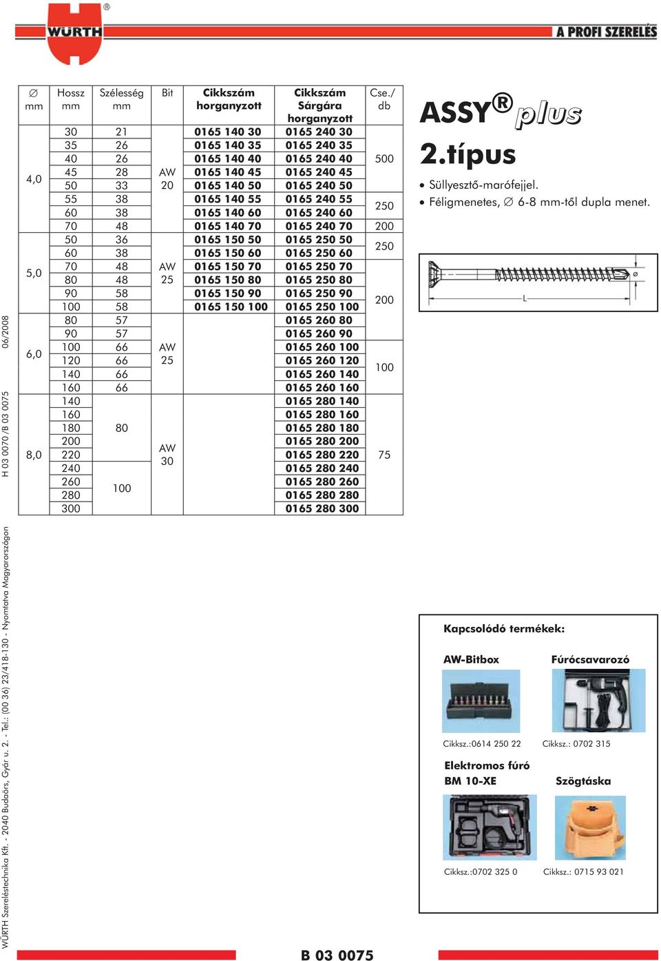 / db 30 21 0165 140 30 0165 240 30 35 26 0165 140 35 0165 240 35 40 26 0165 140 40 0165 240 40 500 45 28 AW 0165 140 45 0165 240 45 50 33 20 0165 140 50 0165 240 50 55 38 0165 140 55 0165 240 55 60