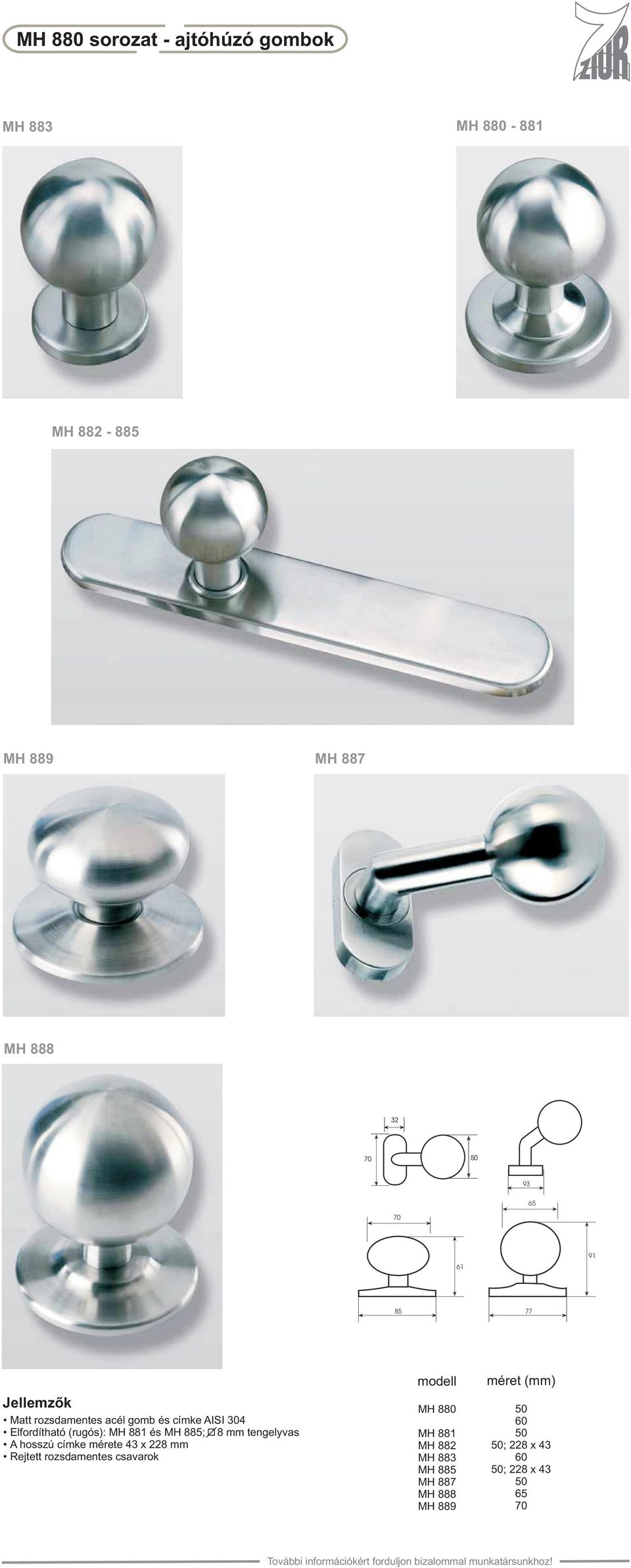 8 mm tengelyvas hosszú címke mérete 43 x 228 mm Rejtett rozsdamentes csavarok modell méret