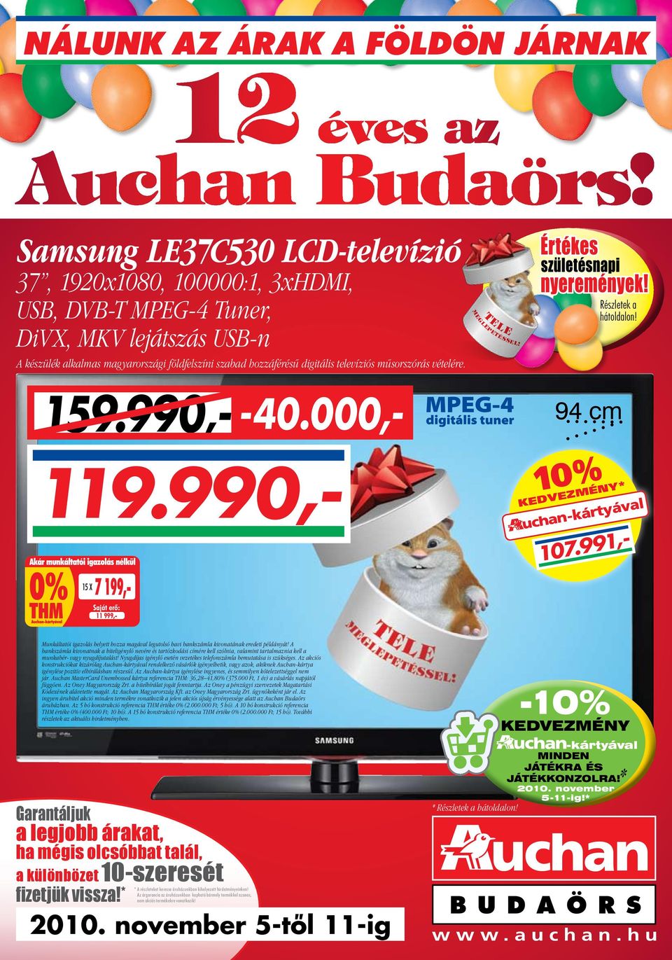 Auchan Budaörs! Samsung LE37C530 LCD-televízió - PDF Free Download