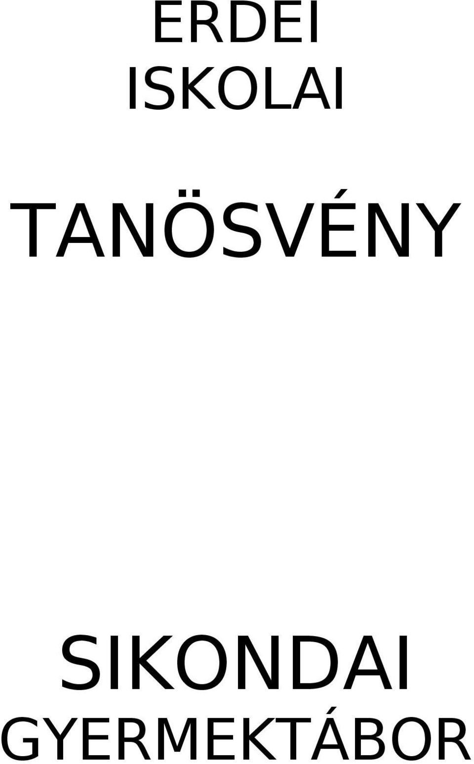 TANÖSVÉNY