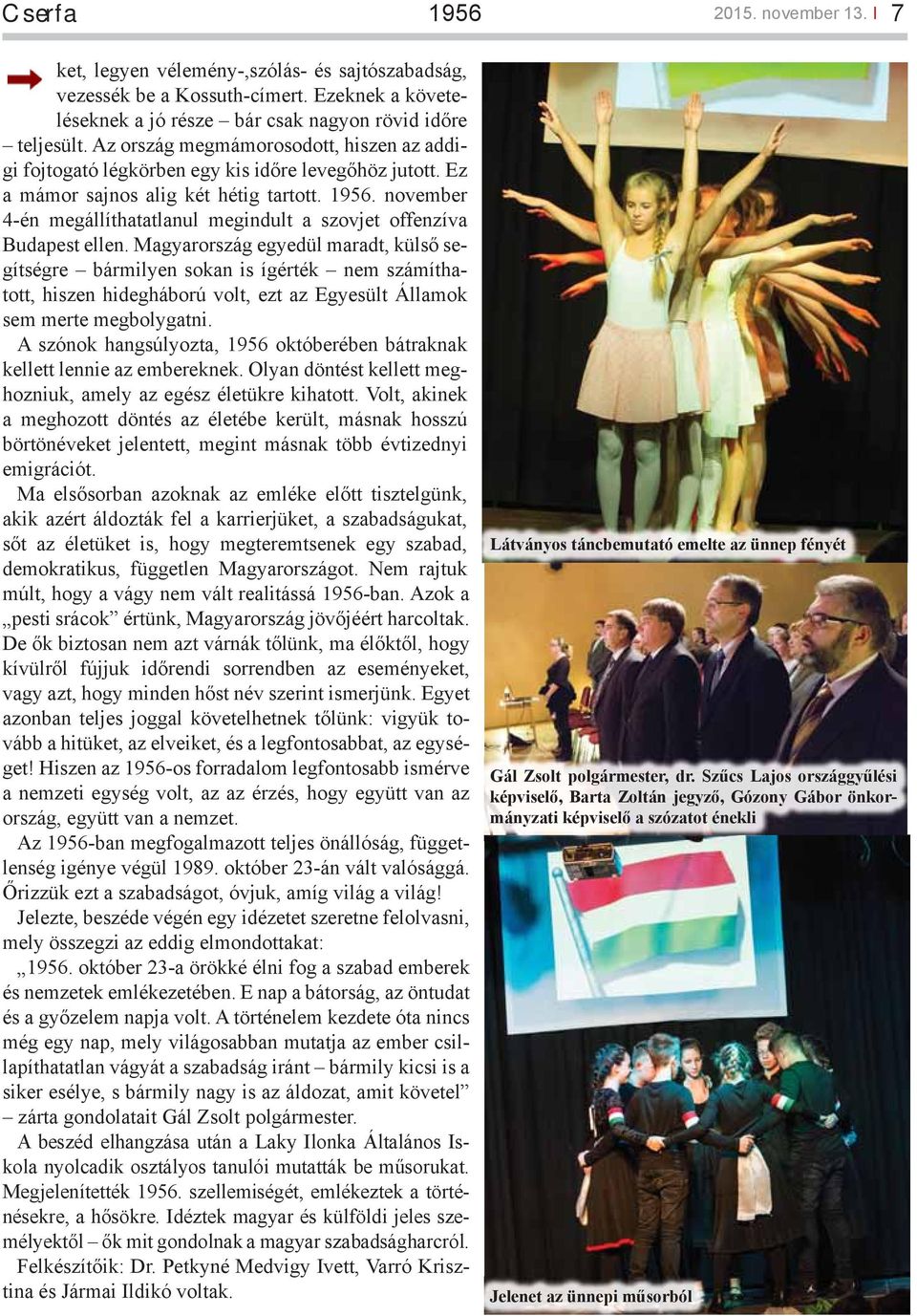 november 4-én megállíthatatlanul megindult a szovjet offenzíva Budapest ellen.