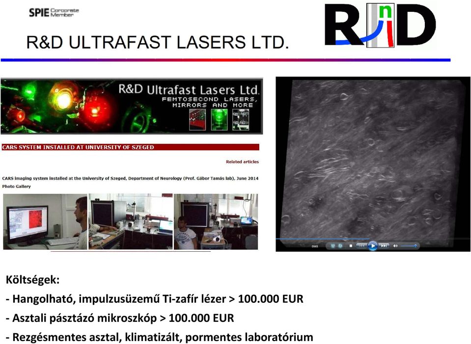 000 EUR - Asztali pásztázó mikroszkóp > 100.