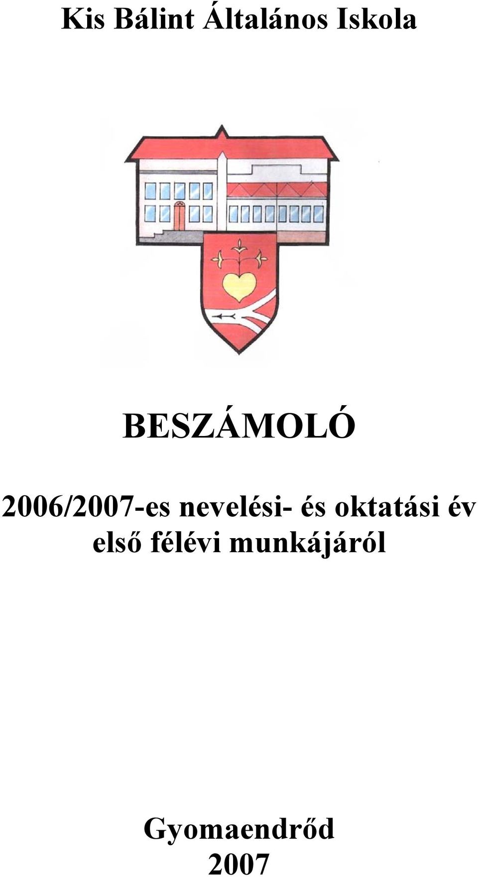 nevelési- és oktatási év